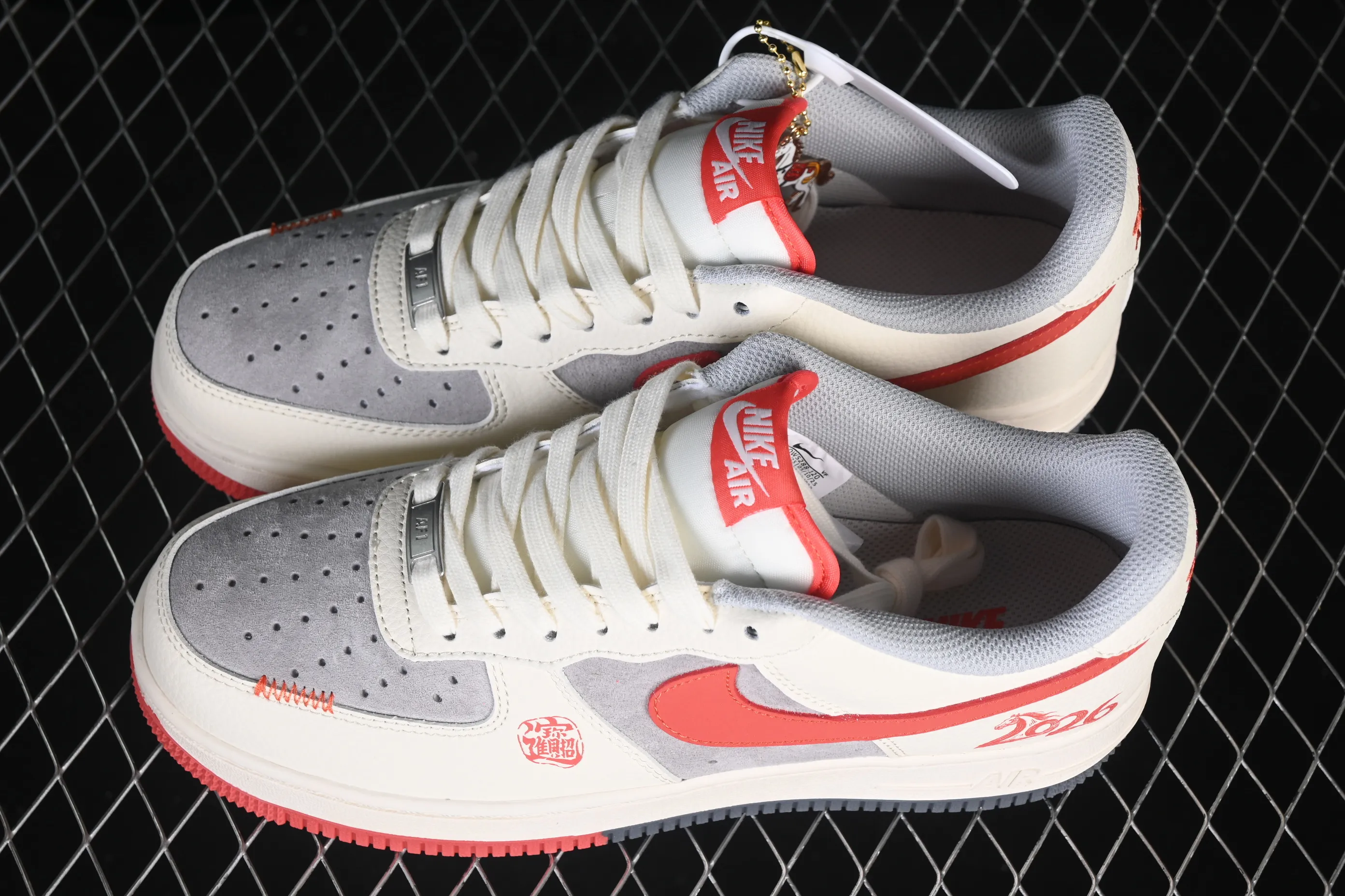 All categories Nk Air Force 1 Air Force series Nk Air Force 1 Low Air Force low-top Nike Air Force 1'07 Low Year of the Horse joint Air Force 1 low-top casual sneakers QW5288-120